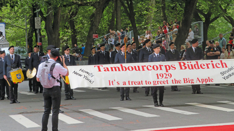 Reise des Tambourcorps Büderich zur Steubenparade New York, 2023